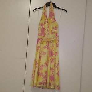 Backless spring dress